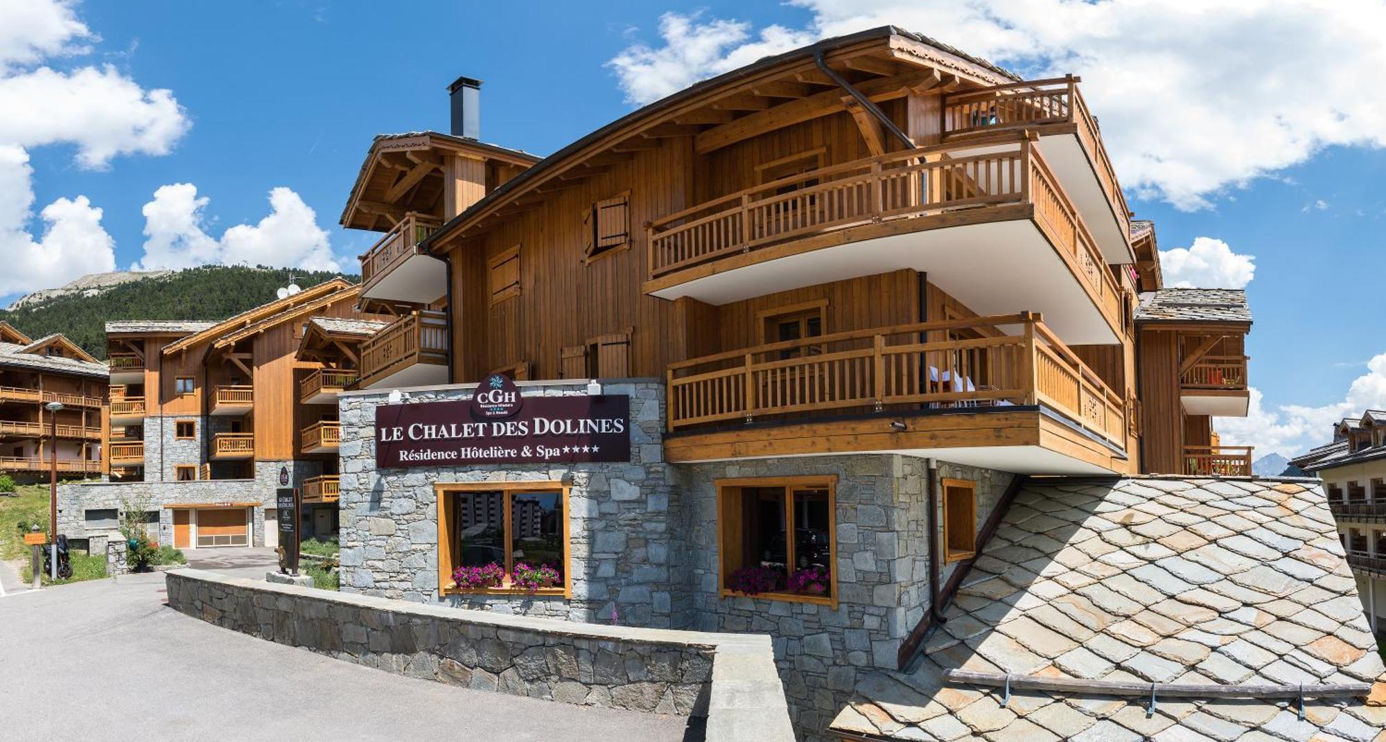 Montgenèvre Cgh Residences & Spas Le Chalet Des Dolines المظهر الخارجي الصورة