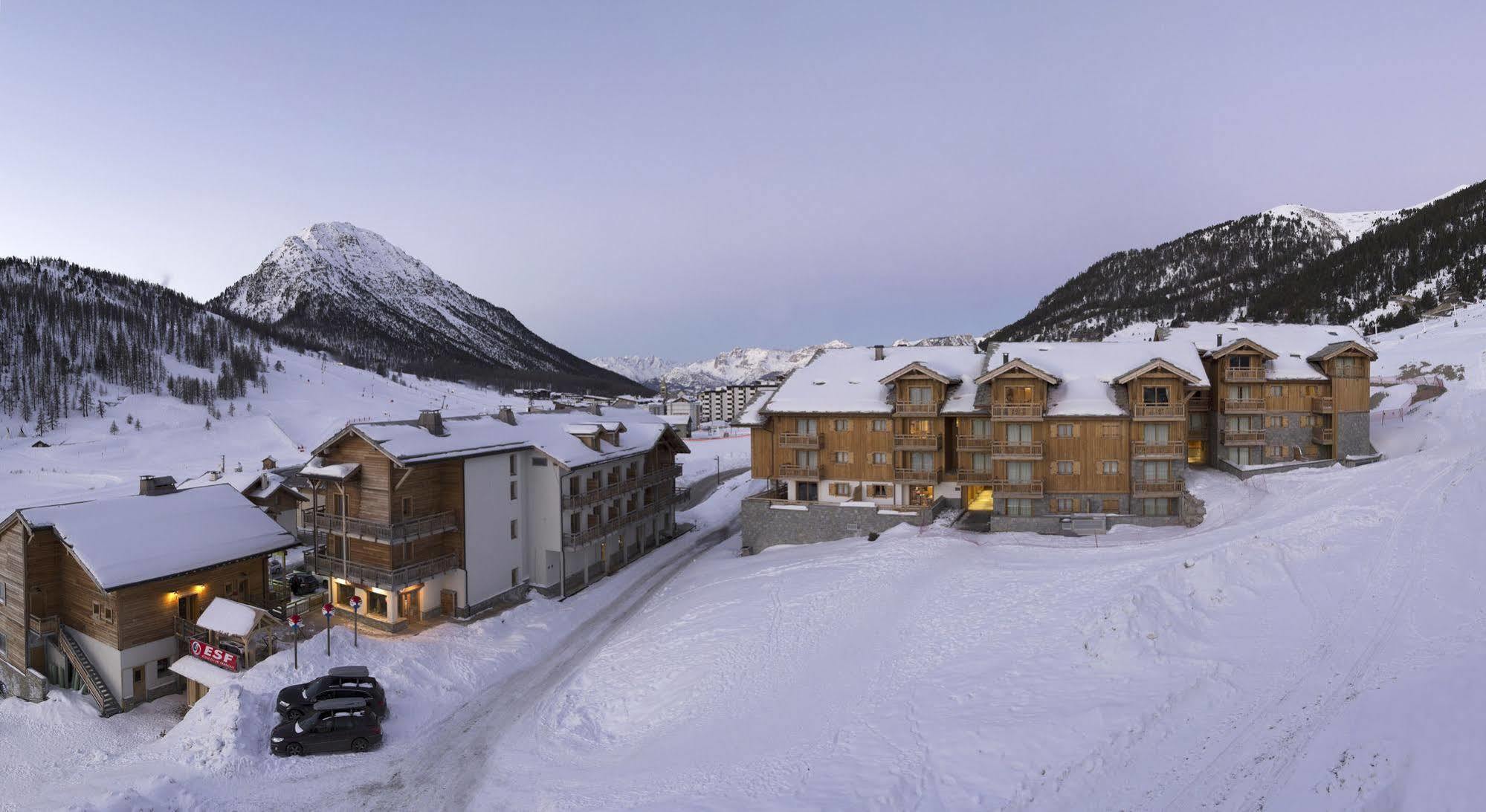 Montgenèvre Cgh Residences & Spas Le Chalet Des Dolines المظهر الخارجي الصورة